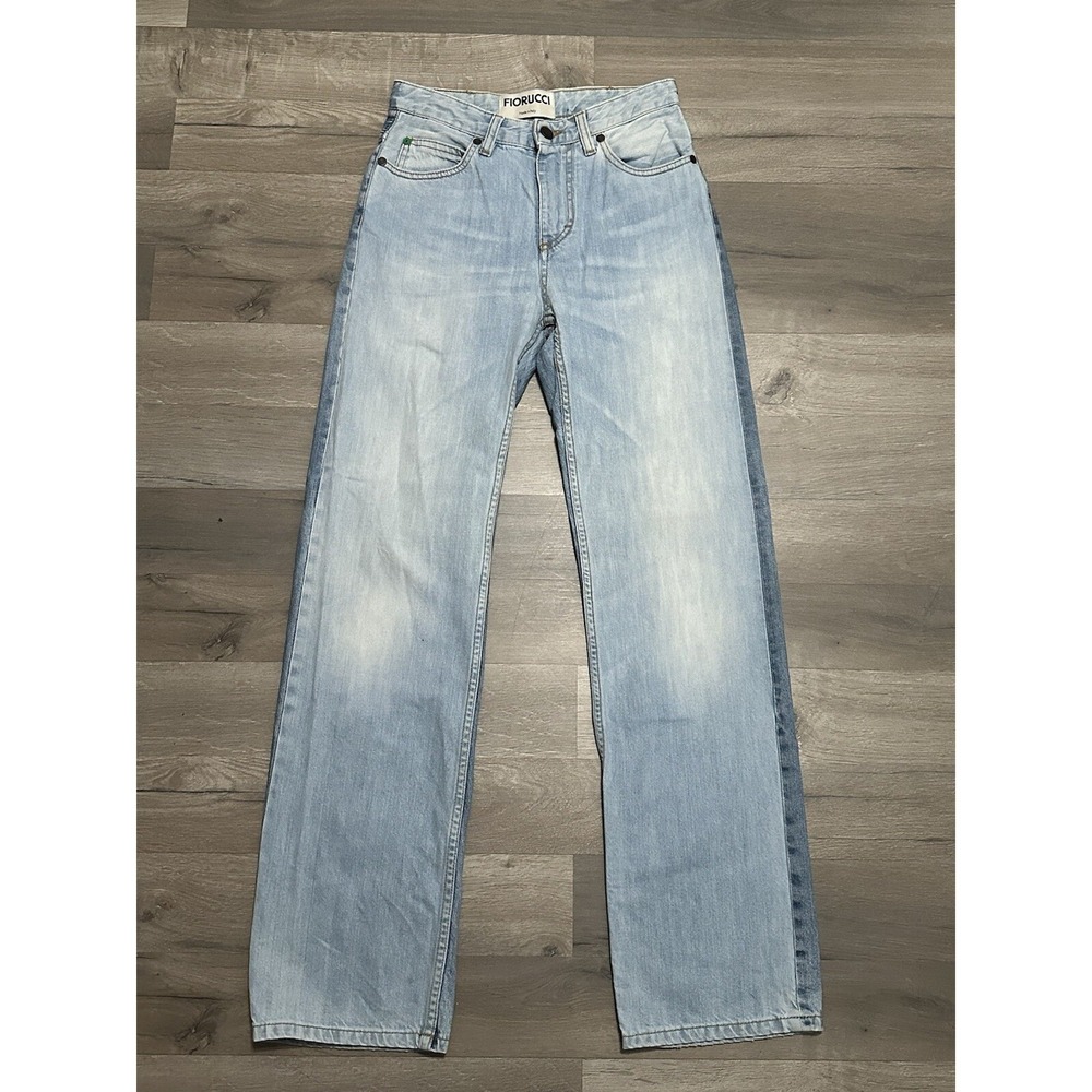 Fiorucci Safety Jeans Bella Cropped Straight Made In ITALY Women's -Size 25